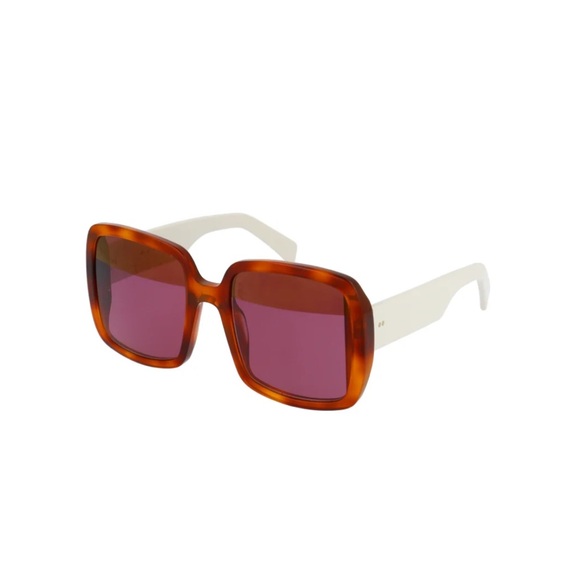 Marni Accessories - Marni Tortoise and Pink Square Sunglasses